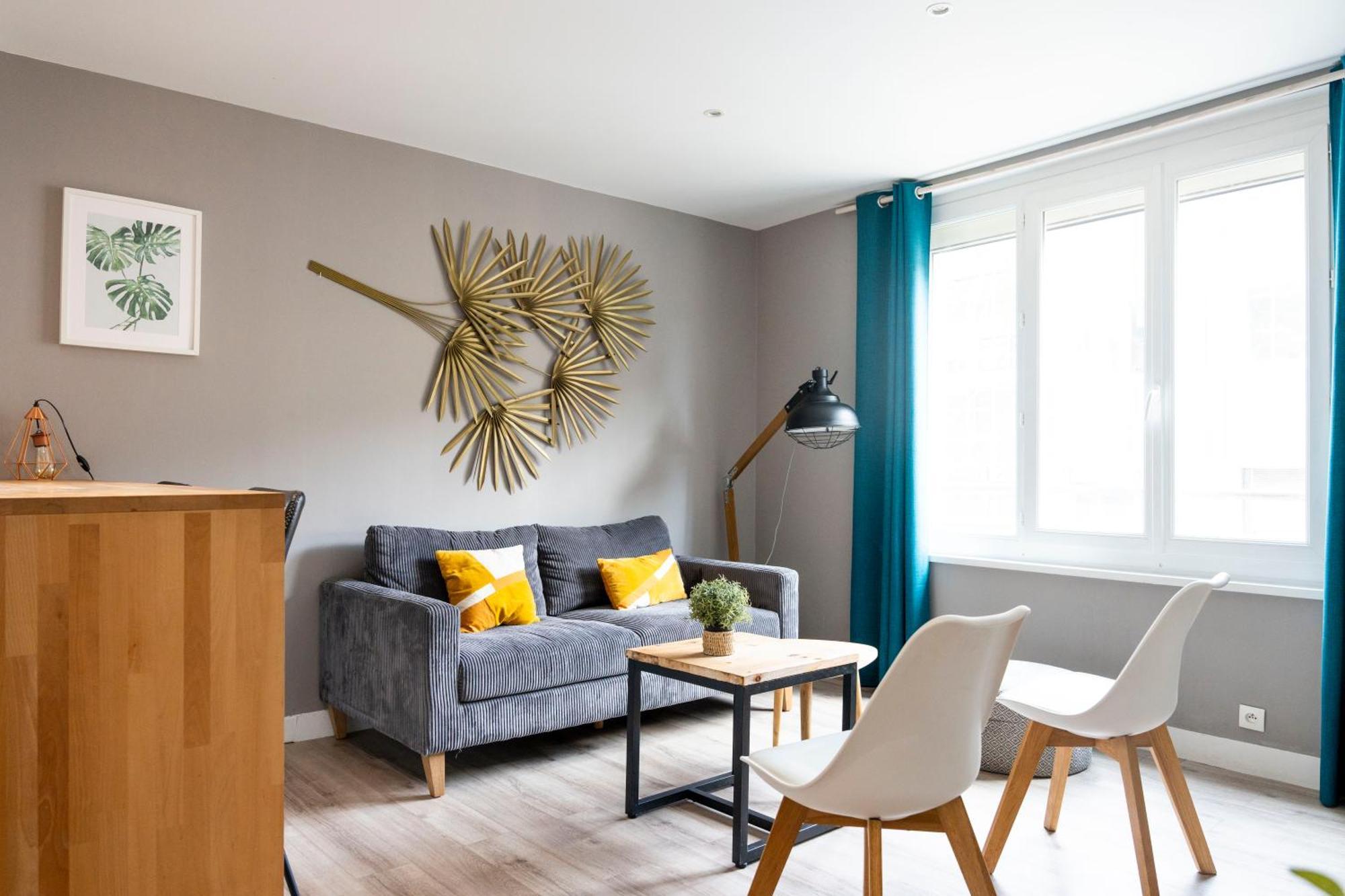 Charmant Appartement 4 Personnes En Centre-Ville 凯恩 外观 照片