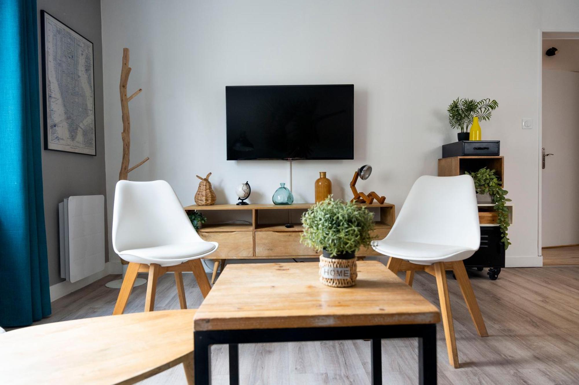 Charmant Appartement 4 Personnes En Centre-Ville 凯恩 外观 照片