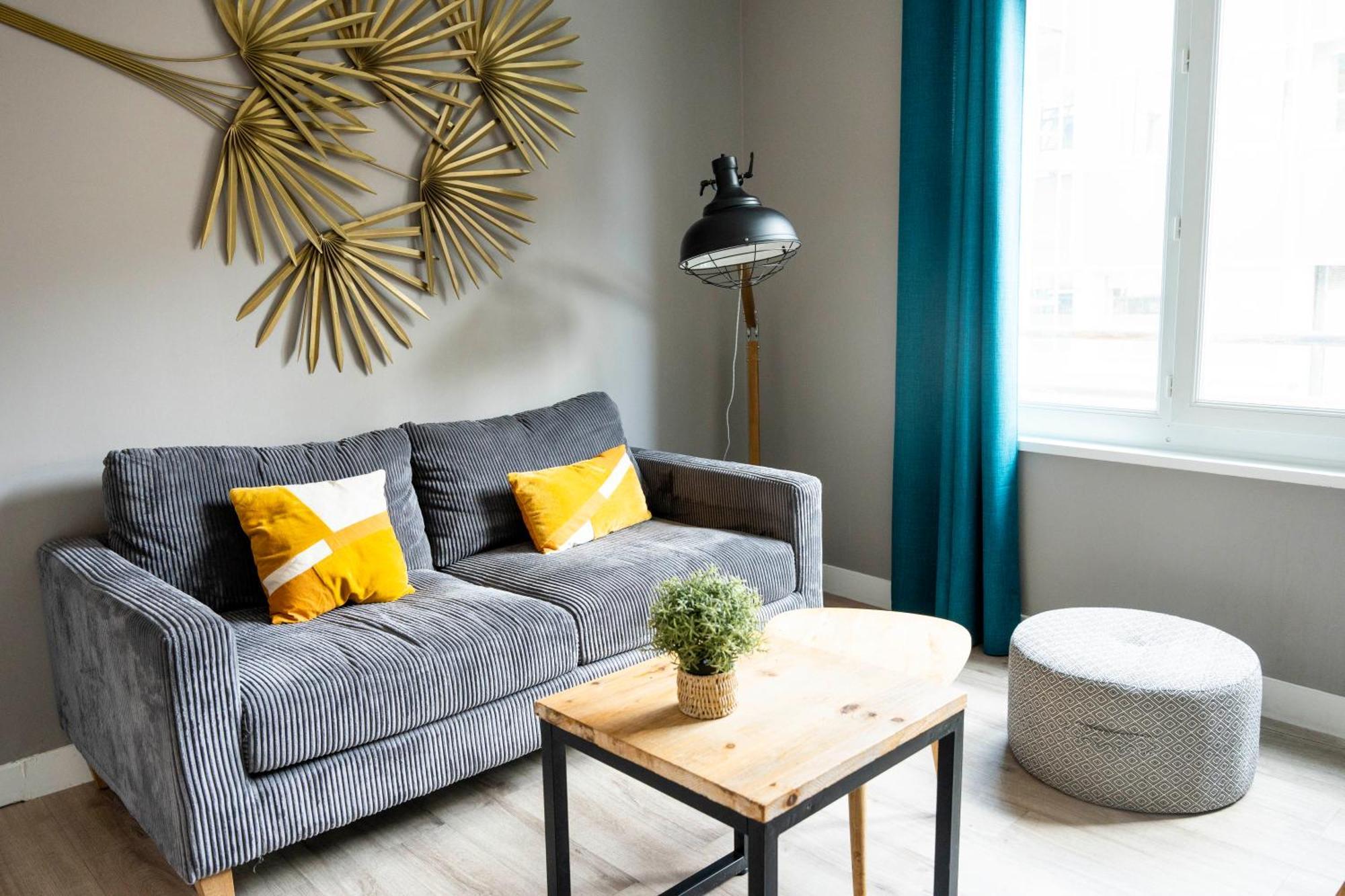 Charmant Appartement 4 Personnes En Centre-Ville 凯恩 外观 照片